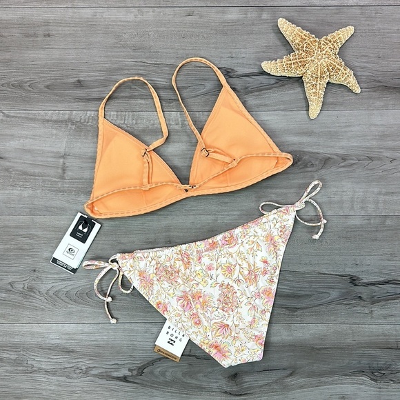 ☀️RIP CURL☀️ BILLABONG☀️ PREMIUM SURF BANDED FOED TRY DAY DREAMIN HIKE BIKINI - Picture 13 of 16